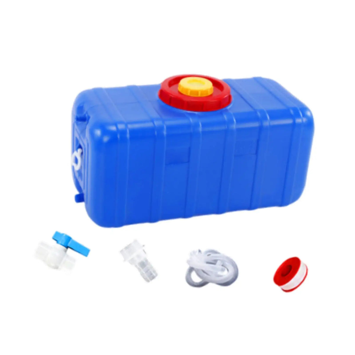 Portable Large Capacity Water Storage Tank Drink Container Camping Water Storage Tank  for Emergency Travel BBQ Horizontal