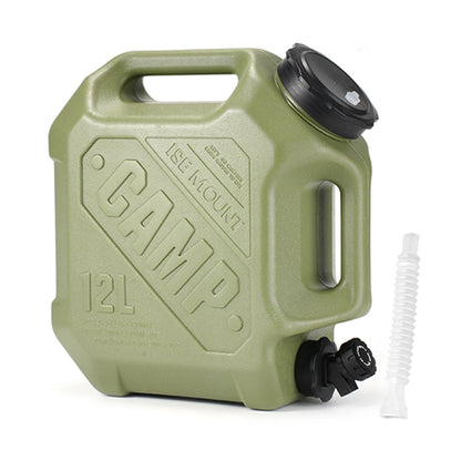 5-10L Water Storage Container with Faucet Drinking Water Bucket Large Capacity Water Dispenser Carrier for Vehicle Car Camping