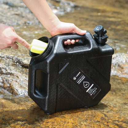5-10L Water Storage Container with Faucet Drinking Water Bucket Large Capacity Water Dispenser Carrier for Vehicle Car Camping