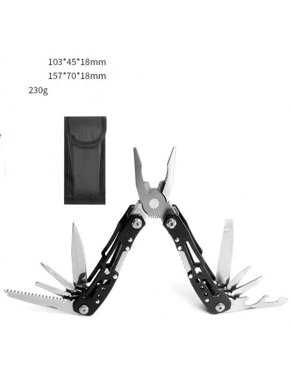 Multitool 24-in-1 Multitools Pliers with Professional Multi-tool for Survival Camping and Hunting Gifts for Men Dad Hus Band
