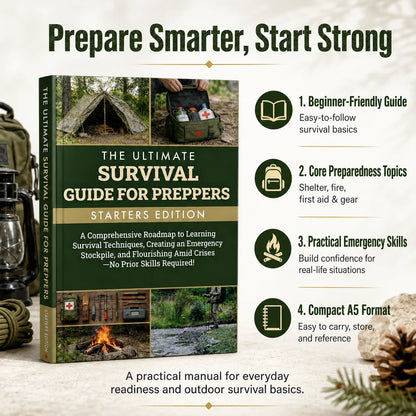 The Ultimate Survival Guide for Preppers: Starters Edition, Comprehensive Emergency Preparedness