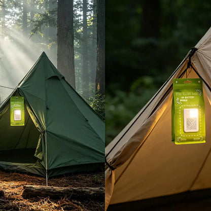 Reusable Salt Water Emergency Lamp Portable LED Camping Lamp Waterproof Salt Water Light For Outdoor Camping Night Fishing Lamp