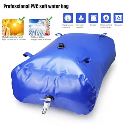 110/240L Water Storage Bladder Large Capacity Water Storage Container for Car home