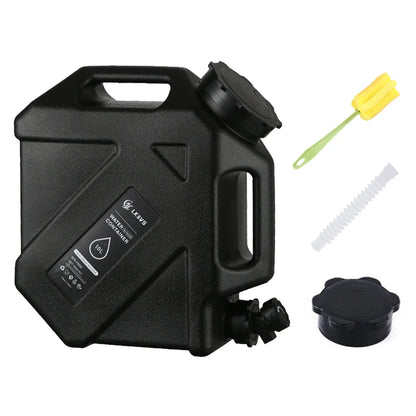 5-10L Water Storage Container with Faucet Drinking Water Bucket Large Capacity Water Dispenser Carrier for Vehicle Car Camping