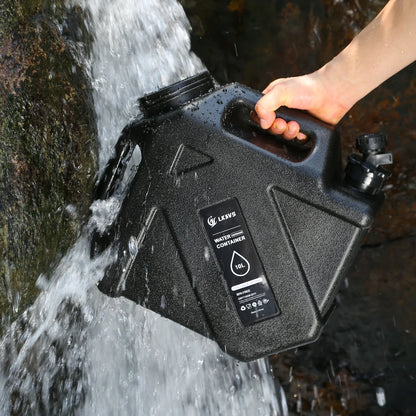 5-10L Water Storage Container with Faucet Drinking Water Bucket Large Capacity Water Dispenser Carrier for Vehicle Car Camping