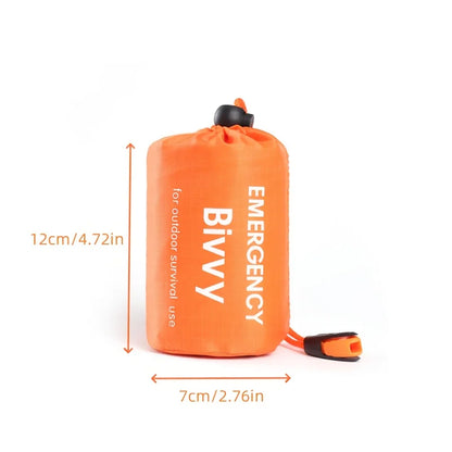 Sleeping bag, suitable for camping, hiking, backpacking, outdoor emergency - no need to assemble tools