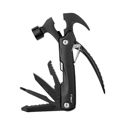 Multiple-Tools Hammer, Multi-Purpose Hammer, Outdoor Camping and Mountain Climbing Tools, Multi-Functional Pliers, Men's Gift